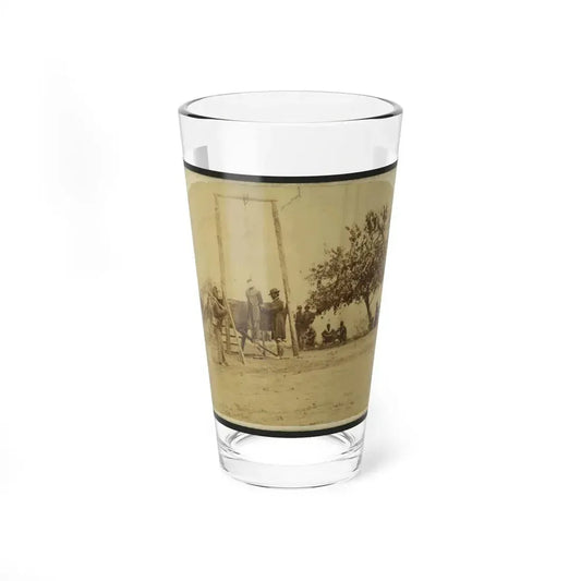 Execution Of Private William Johnson, 23 Regt., U.S.C.T. (U.S. Civil War) Pint Glass 16oz 16oz - Go Mug Yourself