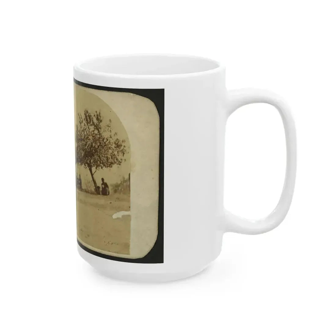 Execution Of Private William Johnson, 23 Regt., U.S.C.T. (U.S. Civil War) White Coffee Mug - Go Mug Yourself