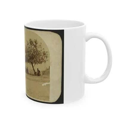 Execution Of Private William Johnson, 23 Regt., U.S.C.T. (U.S. Civil War) White Coffee Mug - Go Mug Yourself