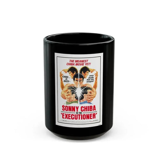 EXECUTIONER 1974 Movie Poster - Black Coffee Mug 15oz - Go Mug Yourself