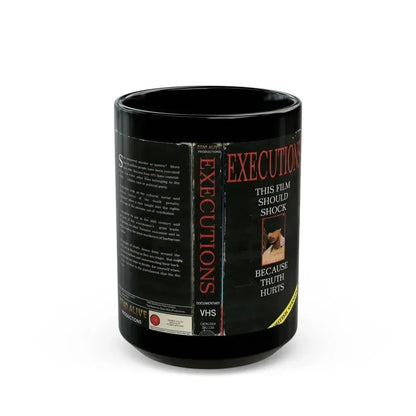 EXECUTIONS BRITSIH VERSION (VHS COVER) - Black Coffee Mug 15oz - Go Mug Yourself