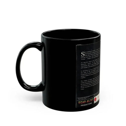 EXECUTIONS THIS FILM SHOULD SHOCK (VHS COVER) - Black Coffee Mug - Go Mug Yourself