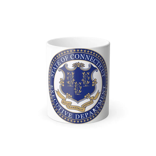 Executive Department of Connecticut - Color Changing Coffee Mug 11oz - Go Mug Yourself