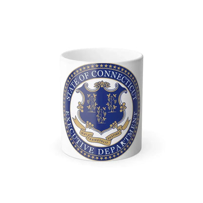 Executive Department of Connecticut - Color Changing Coffee Mug 11oz - Go Mug Yourself