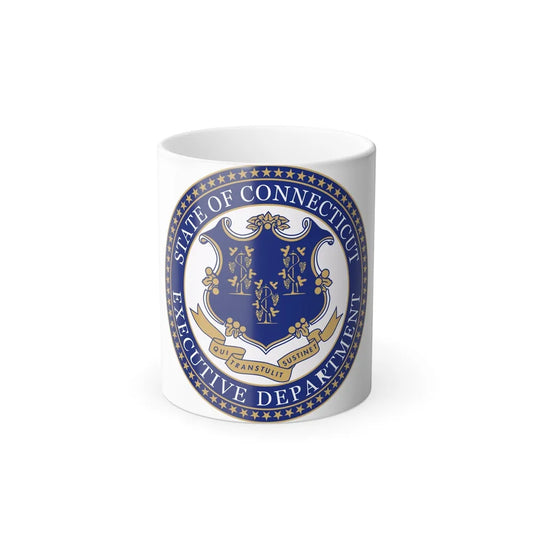 Executive Department of Connecticut - Color Changing Mug 11oz-11oz-Go Mug Yourself