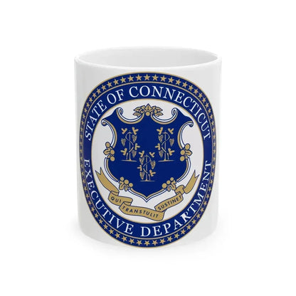 Executive Department of Connecticut - White Coffee Mug 11oz - Go Mug Yourself