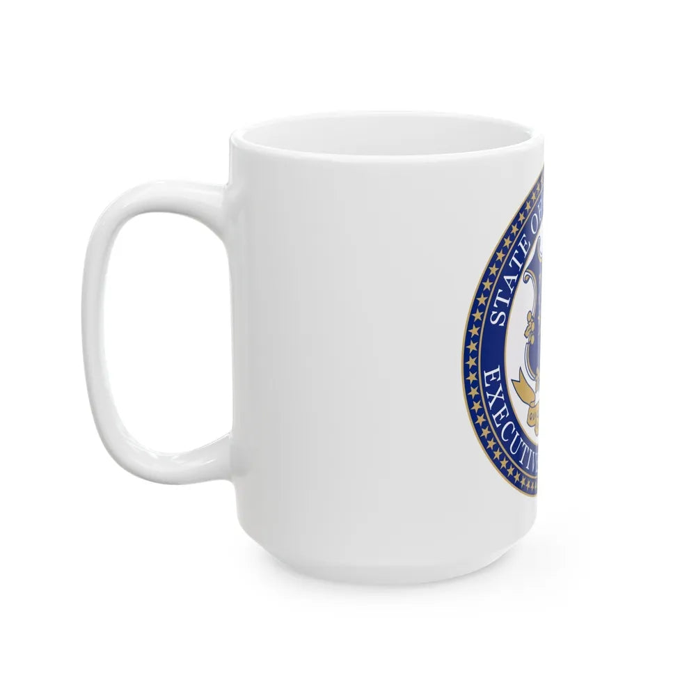 Executive Department of Connecticut - White Coffee Mug-Go Mug Yourself