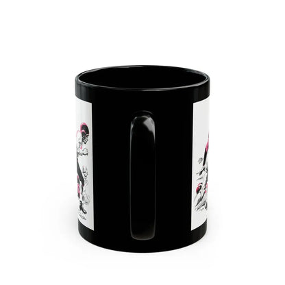 Executive Fullback, Bluebook Magazine, November 1953 - Black Coffee Mug - Go Mug Yourself