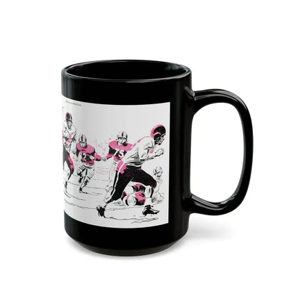 Executive Fullback, Bluebook Magazine, November 1953 - Black Coffee Mug - Go Mug Yourself