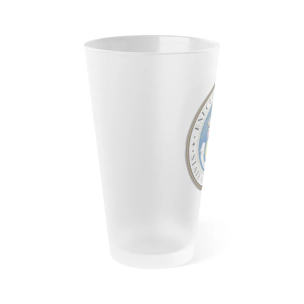 Executive Office of Colorado - Frosted Pint Glass 16oz-Go Mug Yourself