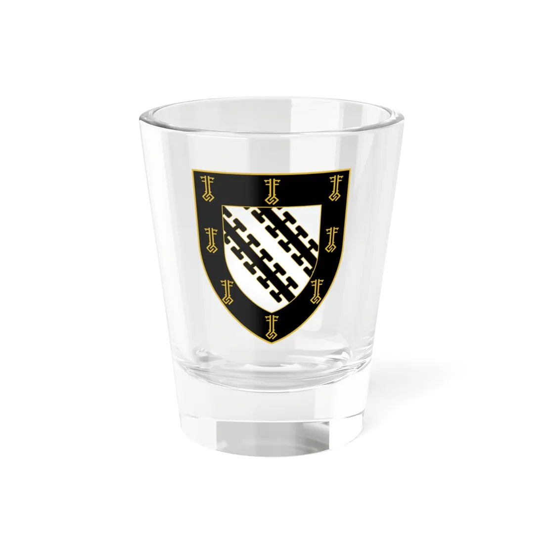 Exeter College Oxford Coat Of Arms (England) (Coat of Arms) Shot Glass 1.5oz 1.5oz - Go Mug Yourself