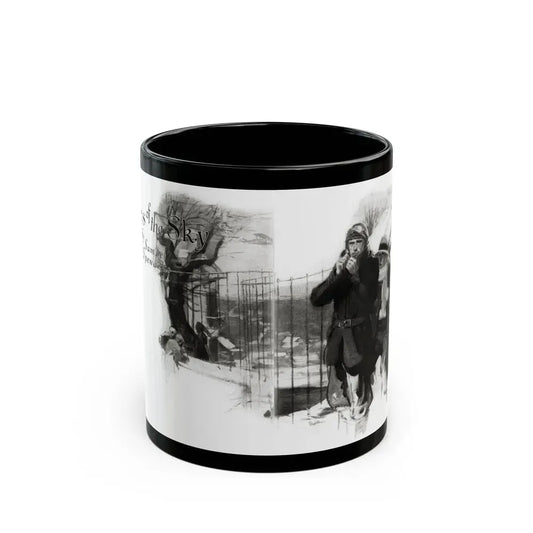 Exiles of the Sky (1), Redbook magazine, December 1926 - Black Coffee Mug 11oz - Go Mug Yourself