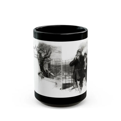 Exiles of the Sky (1), Redbook magazine, December 1926 - Black Coffee Mug 15oz - Go Mug Yourself