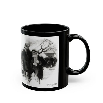 Exiles of the Sky (1), Redbook magazine, December 1926 - Black Coffee Mug - Go Mug Yourself