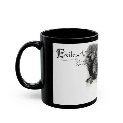 Exiles of the Sky (1), Redbook magazine, December 1926 - Black Coffee Mug - Go Mug Yourself