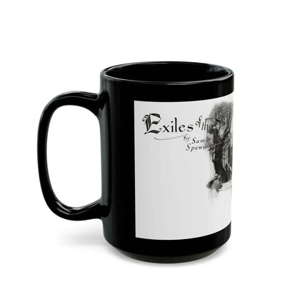 Exiles of the Sky (1), Redbook magazine, December 1926 - Black Coffee Mug - Go Mug Yourself