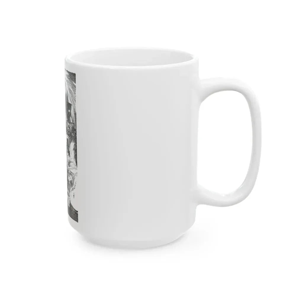 Exiles of Time, Blue Book Magazine, May 1940 - White Coffee Mug - Go Mug Yourself