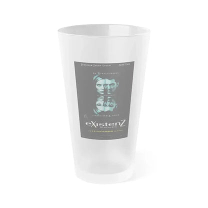 EXISTENZ (GERMAN) 1999 Movie Poster - Frosted Pint Glass 16oz 16oz Frosted - Go Mug Yourself