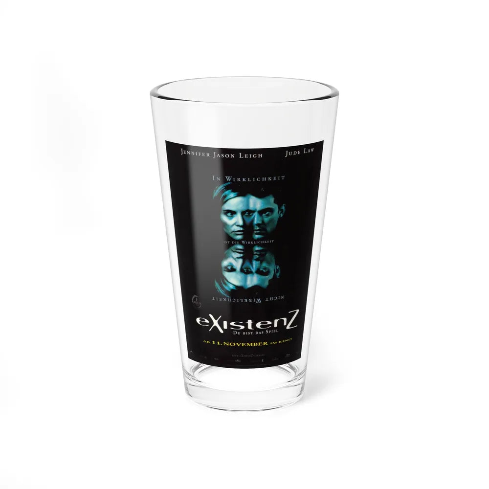 EXISTENZ (GERMAN) 1999 Movie Poster - Pint Glass 16oz-16oz-Go Mug Yourself