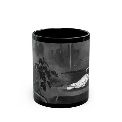 Exit in Poetry, Fling magazine, No. 11, 1959 - Black Coffee Mug 11oz - Go Mug Yourself