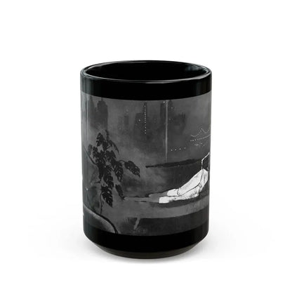 Exit in Poetry, Fling magazine, No. 11, 1959 - Black Coffee Mug 15oz - Go Mug Yourself