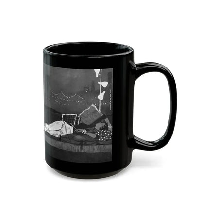 Exit in Poetry, Fling magazine, No. 11, 1959 - Black Coffee Mug - Go Mug Yourself