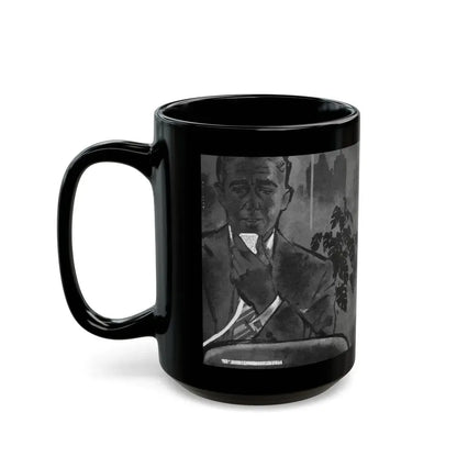 Exit in Poetry, Fling magazine, No. 11, 1959 - Black Coffee Mug - Go Mug Yourself