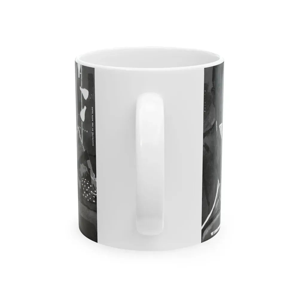 Exit in Poetry, Fling magazine, No. 11, 1959 - White Coffee Mug - Go Mug Yourself