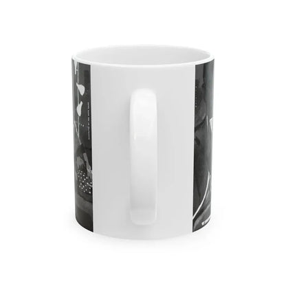 Exit in Poetry, Fling magazine, No. 11, 1959 - White Coffee Mug - Go Mug Yourself