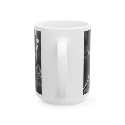 Exit in Poetry, Fling magazine, No. 11, 1959 - White Coffee Mug - Go Mug Yourself