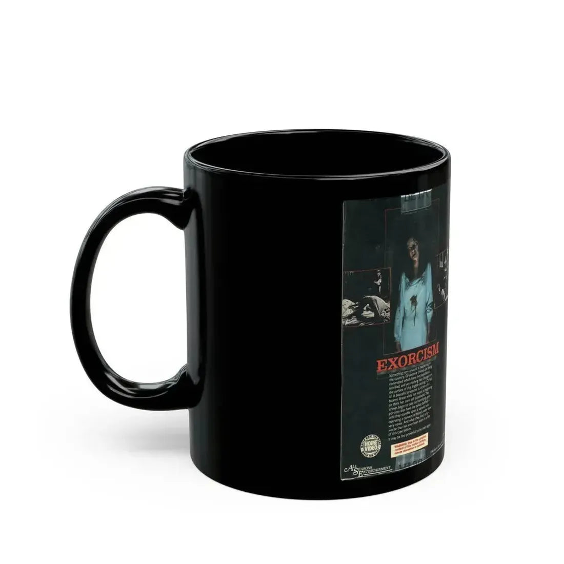 EXORCISM SPANISH (VHS COVER) - Black Coffee Mug - Go Mug Yourself
