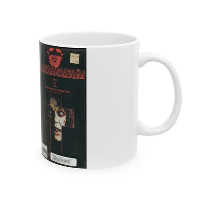 EXORCISM SPANISH (VHS COVER) - White Coffee Mug - Go Mug Yourself