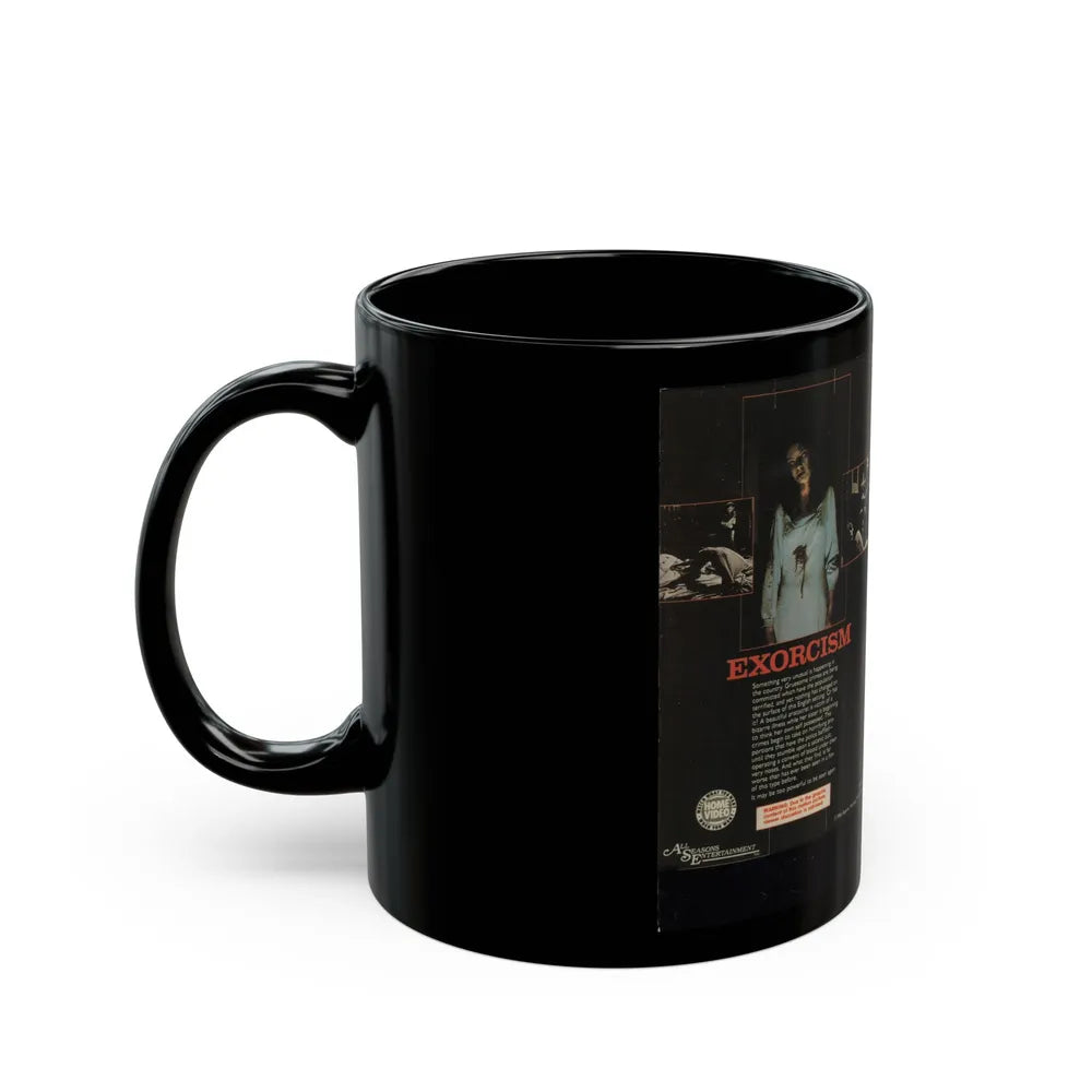 EXORCISM (VHS COVER) - Black Coffee Mug-Go Mug Yourself