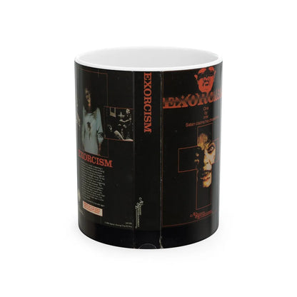 EXORCISM (VHS COVER) - White Coffee Mug-11oz-Go Mug Yourself