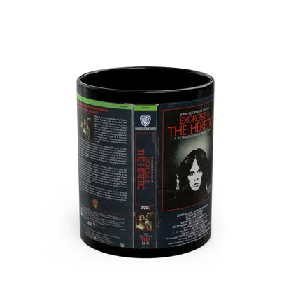 EXORCIST 2 THE HERETIC (VHS COVER) - Black Coffee Mug 11oz - Go Mug Yourself