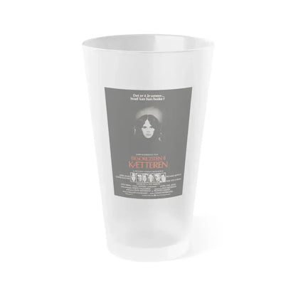 EXORCIST II (DANISH) 1977 Movie Poster - Frosted Pint Glass 16oz 16oz Frosted - Go Mug Yourself