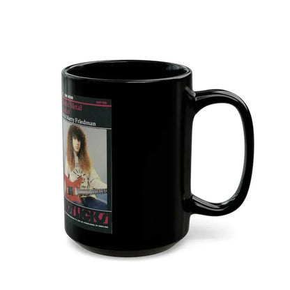 EXOTIC METAL GUITAR WITH MARTY FRIEDMAN (VHS COVER) - Black Coffee Mug - Go Mug Yourself