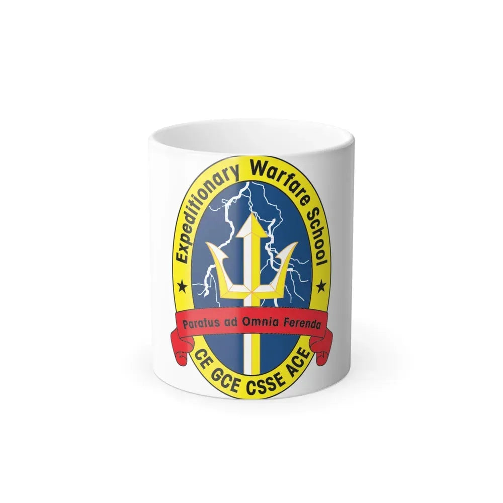 Exp War School (USMC) Color Changing Coffee Mug 11oz - Go Mug Yourself