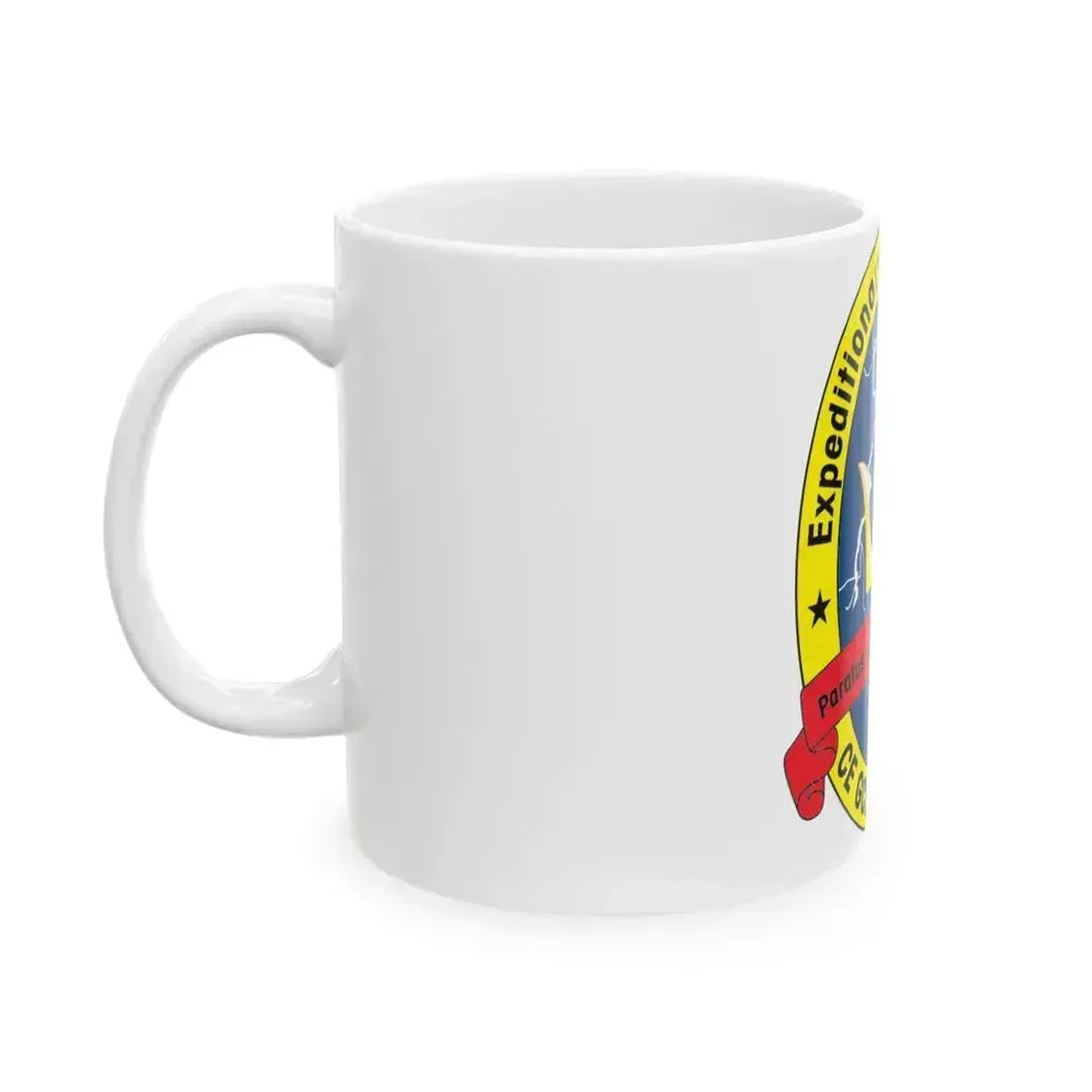 Exp War School (USMC) White Coffee Mug - Go Mug Yourself