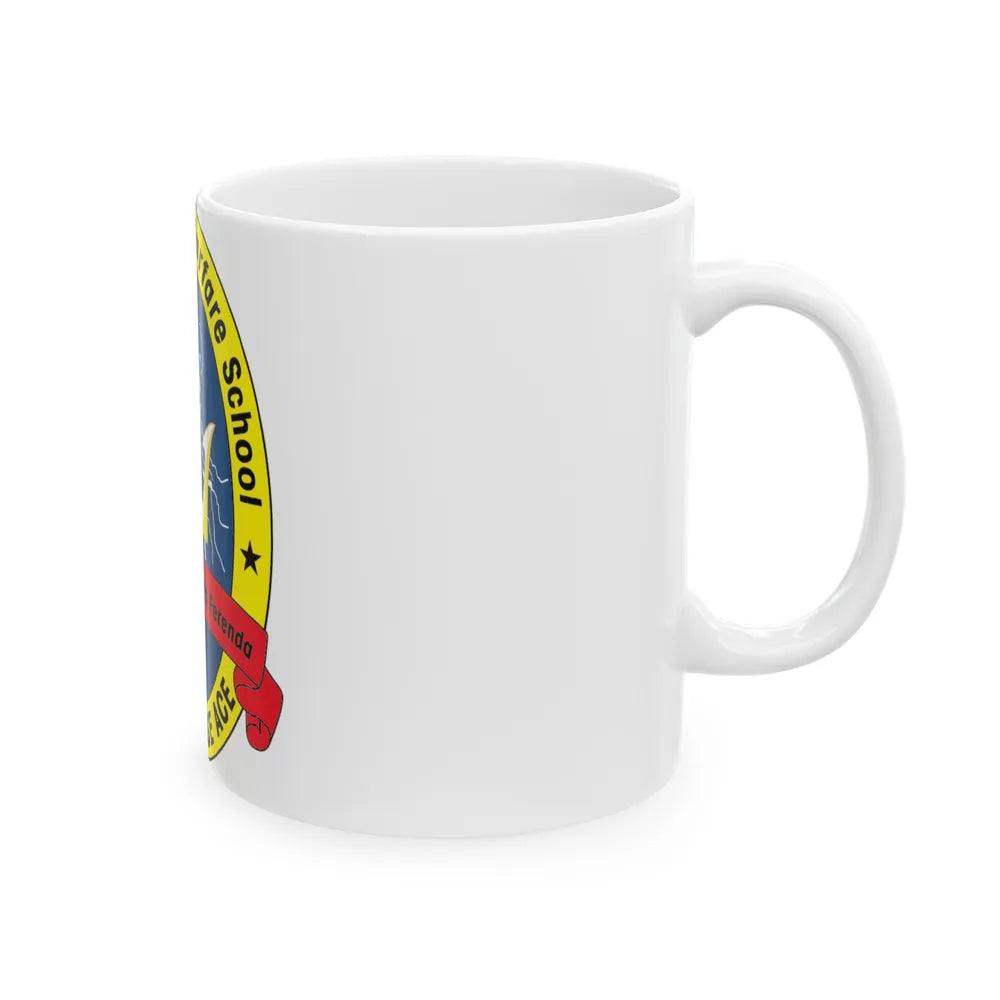 Exp War School (USMC) White Coffee Mug-Go Mug Yourself