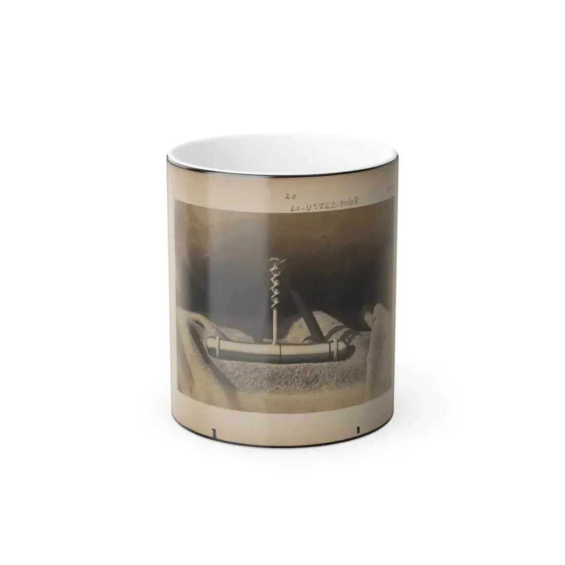 Expedients for Crossing Streams, Pocket Auger Used to Construct the Frames of the Blanket Boats (U.S. Civil War) Color Changing Coffee Mug 11oz Default Title 11oz - Go Mug Yourself