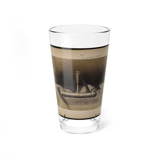 Expedients For Crossing Streams, Pocket Auger Used To Construct The Frames Of The Blanket Boats (U.S. Civil War) Pint Glass 16oz 16oz - Go Mug Yourself