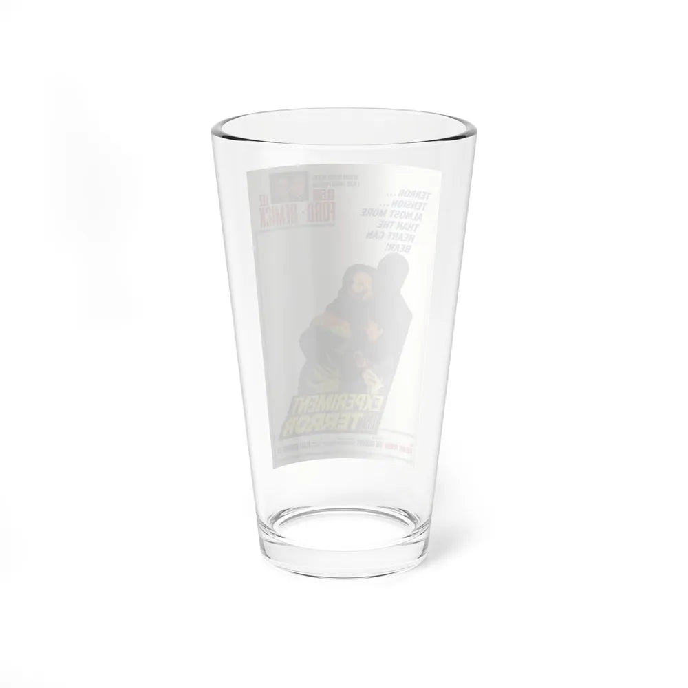 EXPERIMENT IN TERROR 1962 Movie Poster - Pint Glass 16oz-Go Mug Yourself