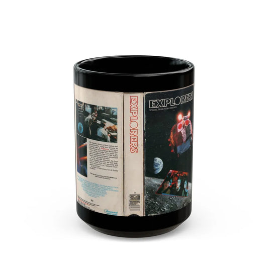 EXPLORERS (VHS COVER) - Black Coffee Mug-15oz-Go Mug Yourself