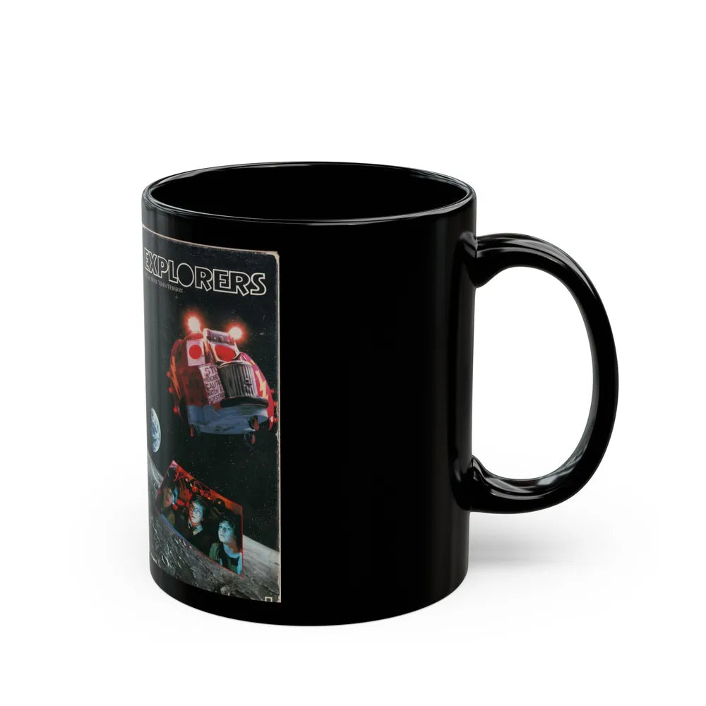 EXPLORERS (VHS COVER) - Black Coffee Mug-Go Mug Yourself