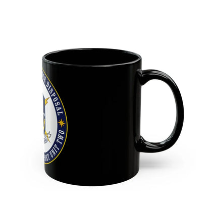 Explosive Ordnance Disposal Unit Two (U.S. Navy) Black Coffee Mug-Go Mug Yourself