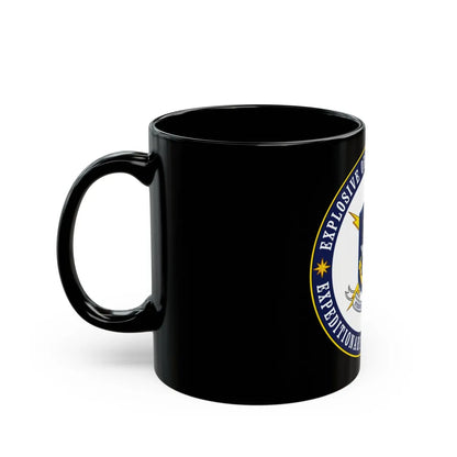 Explosive Ordnance Disposal Unit Two (U.S. Navy) Black Coffee Mug-Go Mug Yourself