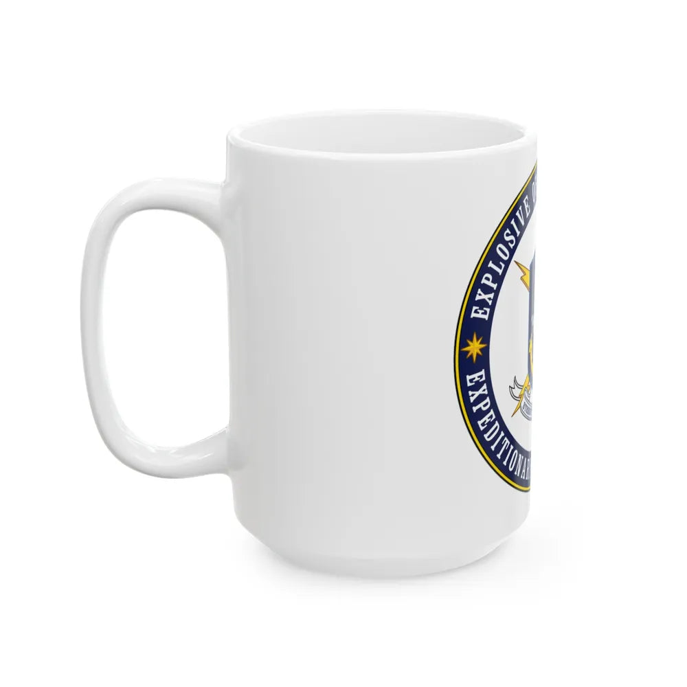 Explosive Ordnance Disposal Unit Two (U.S. Navy) White Coffee Mug-Go Mug Yourself