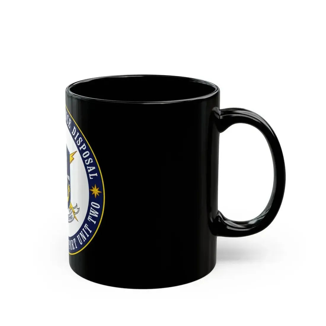 Explosive Ordnance Disposal Unit Two (U.S. Navy) Black Coffee Mug - Go Mug Yourself