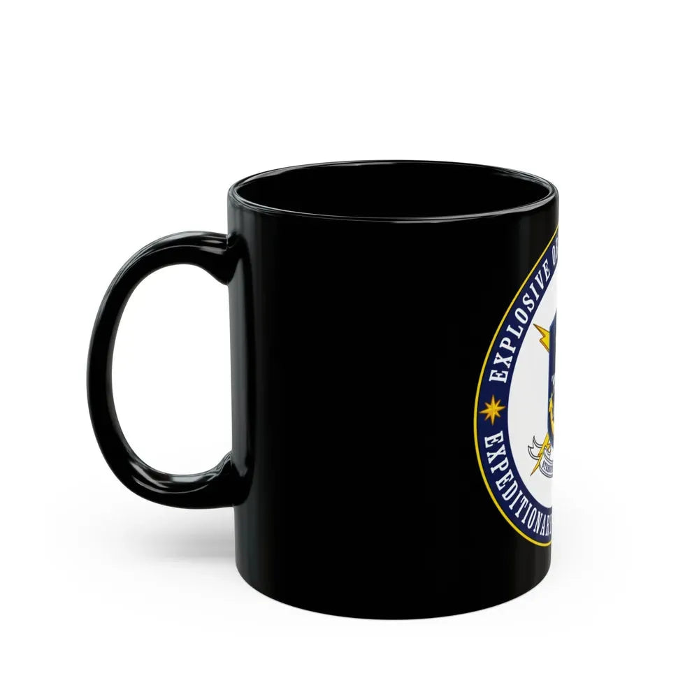 Explosive Ordnance Disposal Unit Two (U.S. Navy) Black Coffee Mug - Go Mug Yourself